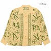 SUN SURF STORE LIMITED L/S RAYON HAWAIIAN SHIRT - NAVIGATION OF THE SEA - SS38810LS画像