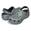 crocs CLASSIC PLATFORM GLITTER CLOG W BLACK 207770-001画像