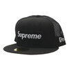 Supreme 22SS Box Logo Mesh Back New Era BLACK画像
