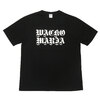 WACKOMARIA WASHED HEAVY WEIGHT CREW NECK COLOR T-SHIRT (TYPE-2) BLACK画像