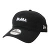 NEW ERA × MoMA 9TWENTY LOGO CAP BLACK画像