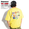 Sequence by B-ONE-SOUL TOM and JERRY FUNNY WAPPEN SHORT SLEEVE TEE -YELLOW- I-2570935画像