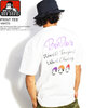 BEN DAVIS PRINT TEE -WHITE- BDZ2-0012画像