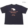 BARNS タフネック プリントTシャツ POLARS COME HERE BR-22305画像