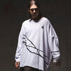 GLIMCLAP Stem printed design long-sleeve T-Shirt 13-229-GLA-CC画像