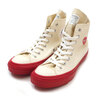 PLAY COMME des GARCONS × CONVERSE ALL STAR HI PCDG WHITE画像