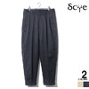 SCYE BASICS San Joaquin Chino 2Pleated Tapered Trousers 5122-83506)画像