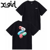 X-girl PILLS S/S TEE BLACK 105223011013画像