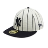 NEW ERA LP59FIFTY MLB 2-Tone ニューヨーク・ヤンキース クロームホワイトネイビーストライプ ネイビーバイザー 13327779画像