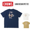 CHUMS Booby Logo Ocean Dye T-Shirt CH01-2222画像