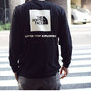 THE NORTH FACE 22FW Back Square Logo L/S Tee NT82131画像