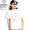 DEDICATED FLAV T-Shirts MUSHROOM -WHITE- 2563002画像