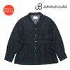 JOHNBULL レディース 8オンス デニム シャーリング シャツ インディゴ AS098画像