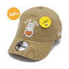 NEW ERA Youth 9TWENTY miffy ミッフィー new era アーチロゴ カーキ 13327477画像