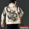 AVIREX DRAGON&SNAKE TRACKER JACKET ECRU画像