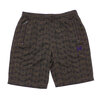 NEEDLES Track Short Bright Jersey Print BROWN画像