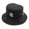 NEW ERA バケット01 MLB Reversible Hat リアーシブルハット ニューヨーク・ヤンキース ブラック 13327991画像