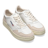 AUTRY MEDALIST LOW LEAT/SUEDE WHITE SAULMLS-LS33画像