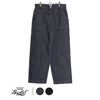 GOLD RECYCLED WASTE SUVIN COTTON YARN 11oz. DENIM ARMY TROUSER 22B-GL42332画像