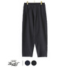 GOLD CRAPE TWILL 1TUCK EASY PANTS 22B-GL42329画像