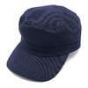 CA4LA WASHED NECAP WC 3 NVY DOU01784画像