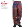 COOKMAN Chef Pants College Stripe -RED- 231-23850画像
