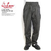 COOKMAN Chef Pants Reflective Stripe -Black- 231-23825画像
