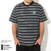 STUSSY Henry Striped S/S Crew 1140292画像
