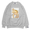 APPLEBUM My Name Is Crew Sweat H.GREY画像