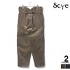 Scye 2022FW COTTON CORDUROY HIGE BACK TROUSER 1122-83010画像