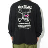 Wild Things Danger Skull L/S Tee WT22142KY画像