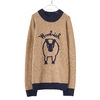 Woolrich RECYCLE JACQUARD SWEATER WJKN0015画像