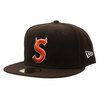 Supreme 22FW S Logo New Era BROWN画像