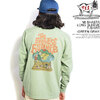 The Endless Summer TES Mt SHASTA LONG SLEEVE T-SHIRT -GREEN GRAY- FH-2774339画像