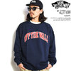 VANS M OTW Logo Big C SWT -NAVY- 122K1040400画像