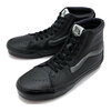 VANS BIG MOOD SK8-HI XL BLACK VN0A5KRYBLK画像