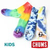 CHUMS Kid's Tie-Dye Bulky Socks CH26-1009画像