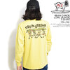 The Endless Summer TES 4BUHI CANOE LONG SLEEVE T-SHIRT -YELLOW- FH-2774345画像
