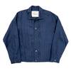 Workers 213 Linen Jacket, Deep Indigo Linen画像