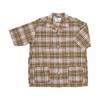 Workers Open Collar Shirt, Madras画像