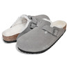 BIRKENSTOCK BOSTON VL SHEARLING (REGULAR FIT) STONE COIN 1017650画像
