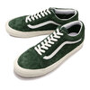 VANS ANAHEIM FACTORY PIG SUEDE OLD SKOOL 36 DX FOREST GREEN VN0A54F3FGN画像