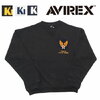 AVIREX クルーネック スウェット プリント 6123443画像