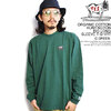 The Endless Summer TES ORGANIC COTTON HUNTINGTON BIG LONG SLEEVE T-SHIRT -D.GREEN- FH-2774301画像
