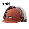 X-girl DOG EAR JET CAP BROWN 105223051007画像