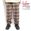 COOKMAN Chef Pants Wool Mix Tartan Brown -BROWN- 231-23835画像