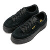 PUMA MAYZE STACK SUEDE SNEAKERS WOMEN PUMA BLACK 383983-01画像