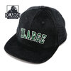 X-LARGE CORDUROY SNAPBACK CAP BLACK 101223051003画像