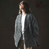 GLIMCLAP Loop raised melange fabric shawl collar coat 13-256-GLA-CC画像