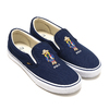 POLO RALPH LAUREN KEATON-SLIPON BEAR NAVY画像